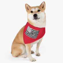 Load image into Gallery viewer, Distressed Flag Pet Bandana Collar
