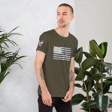 Load image into Gallery viewer, Distressed Flag Short-Sleeve Unisex T-Shirt
