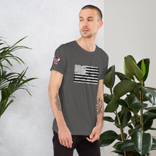 Load image into Gallery viewer, Distressed Flag Short-Sleeve Unisex T-Shirt

