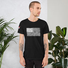 Load image into Gallery viewer, Distressed Flag Short-Sleeve Unisex T-Shirt
