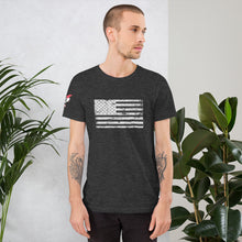 Load image into Gallery viewer, Distressed Flag Short-Sleeve Unisex T-Shirt

