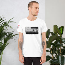 Load image into Gallery viewer, Distressed Flag Short-Sleeve Unisex T-Shirt
