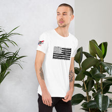 Load image into Gallery viewer, Distressed Flag Short-Sleeve Unisex T-Shirt
